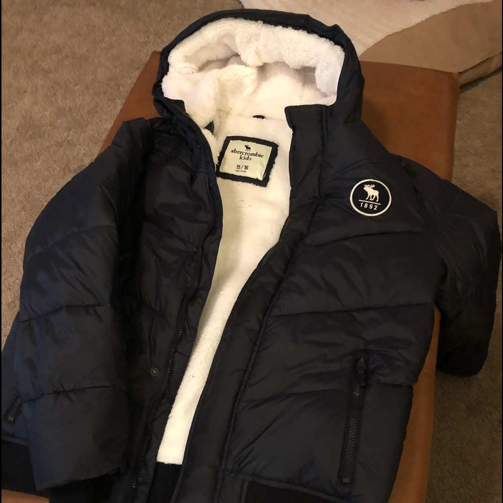 Abercrombie puffer coat